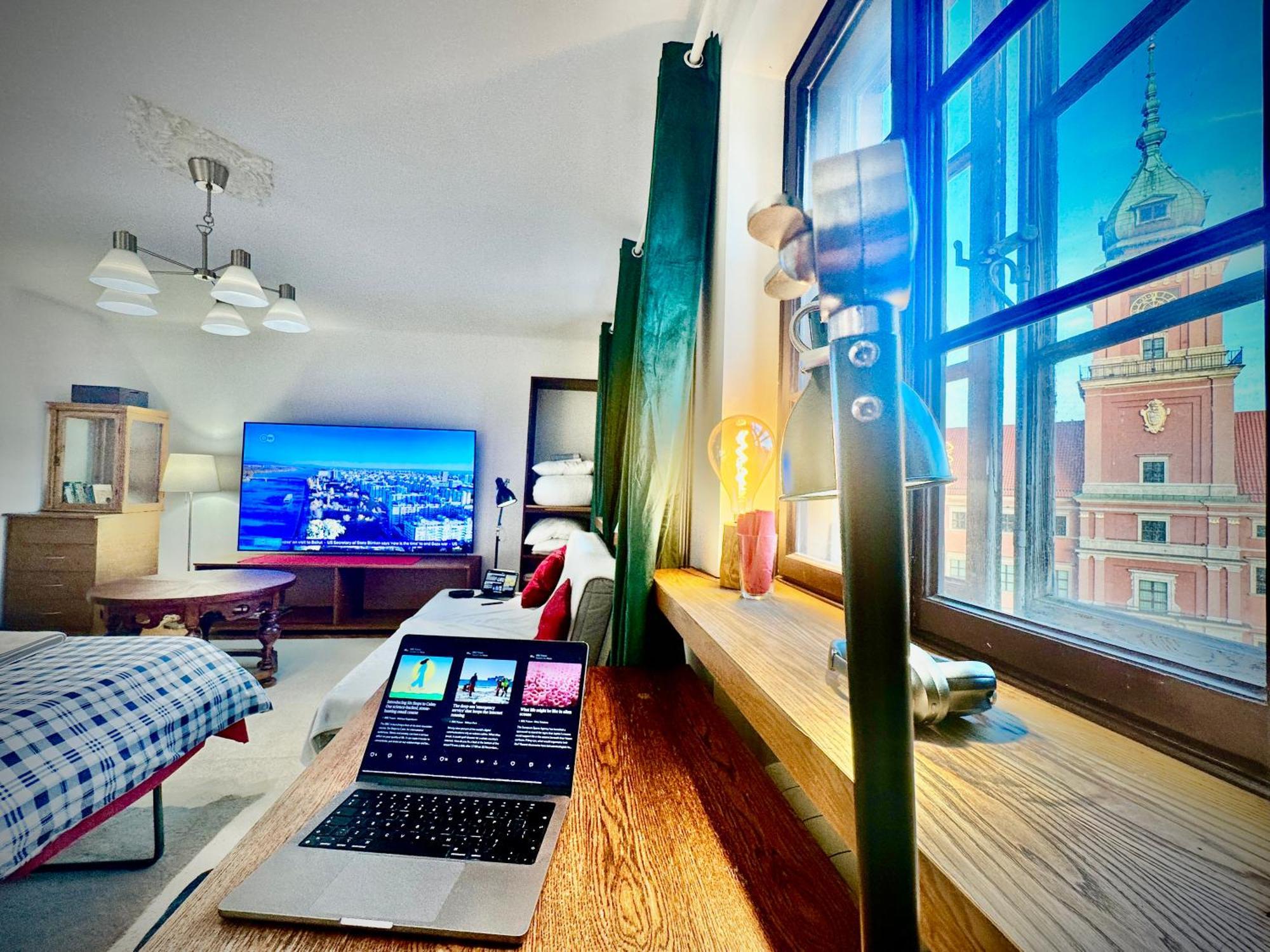 Old Town Best View Wifi 300 Mb/S Huge Screen Netflix Appletv Amazontv Warschau Exterior foto