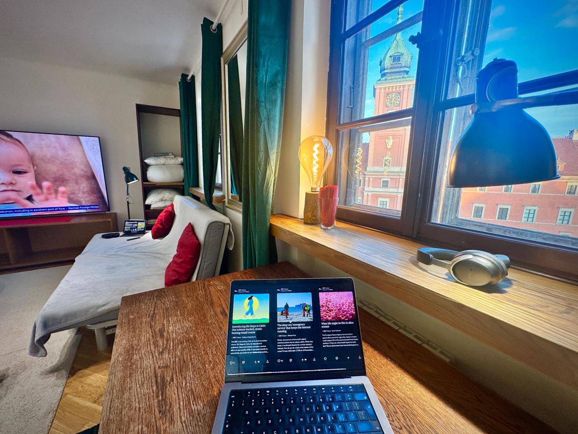 Old Town Best View Wifi 300 Mb/S Huge Screen Netflix Appletv Amazontv Warschau Exterior foto