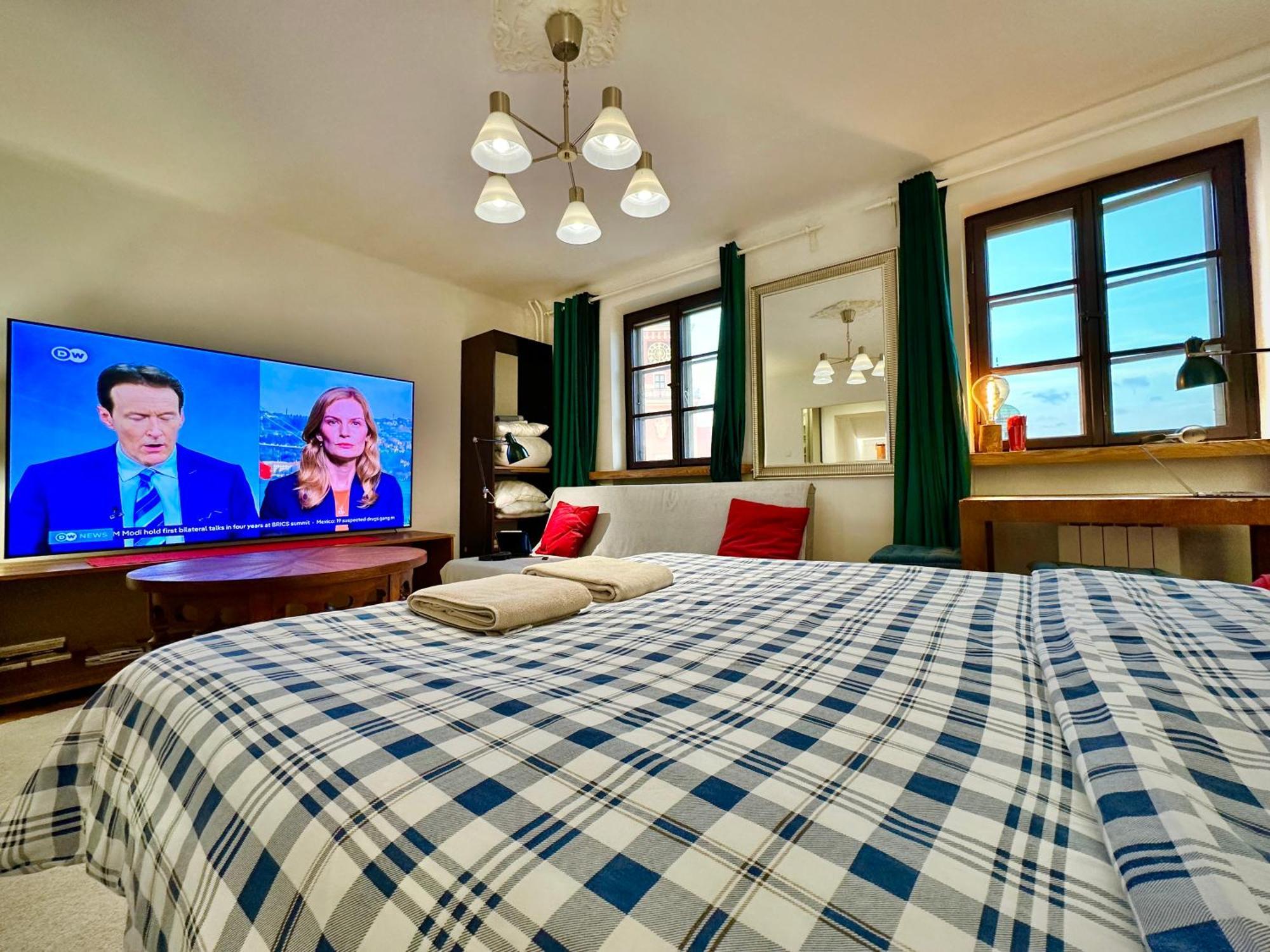 Old Town Best View Wifi 300 Mb/S Huge Screen Netflix Appletv Amazontv Warschau Exterior foto