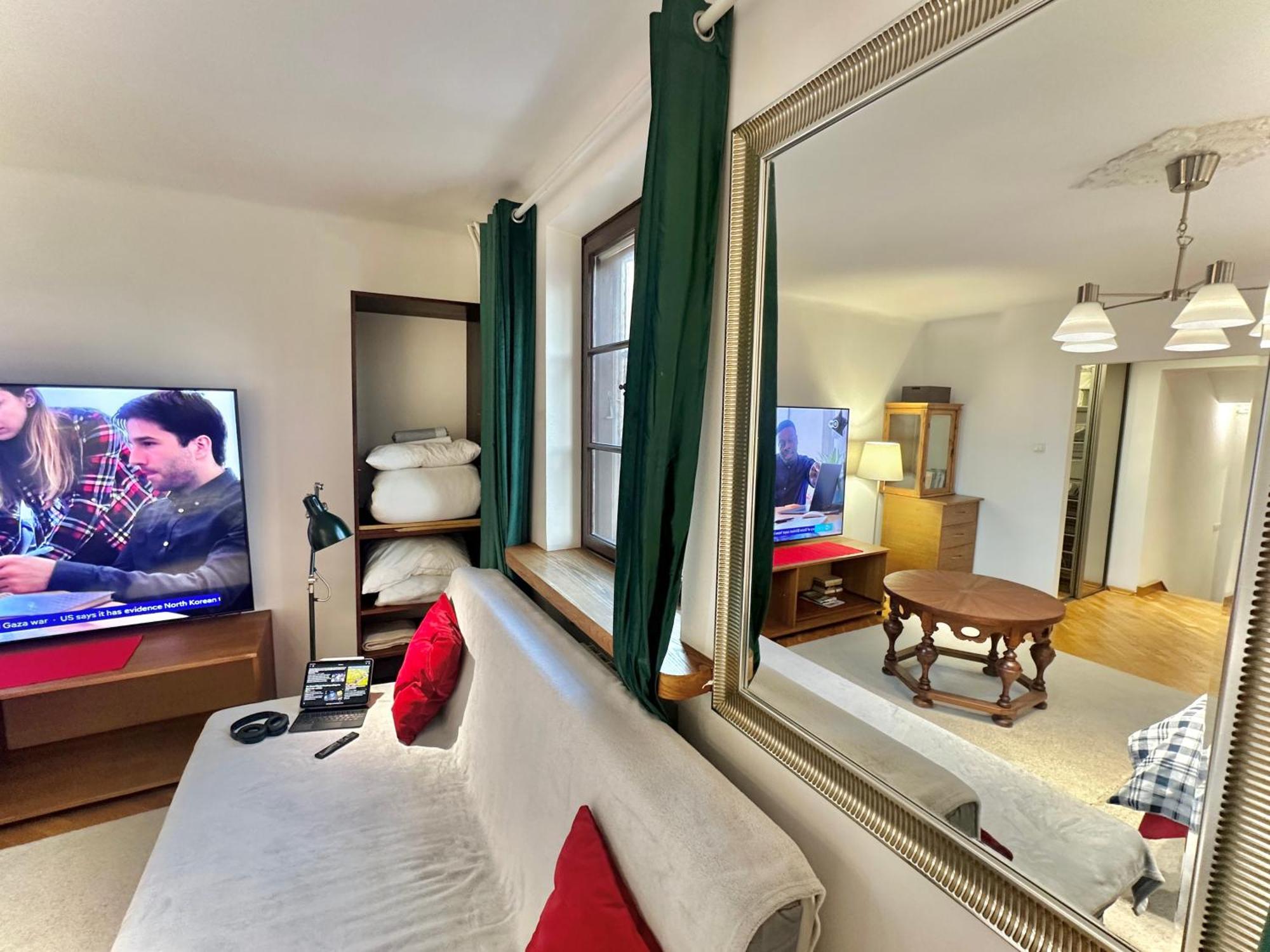 Old Town Best View Wifi 300 Mb/S Huge Screen Netflix Appletv Amazontv Warschau Exterior foto